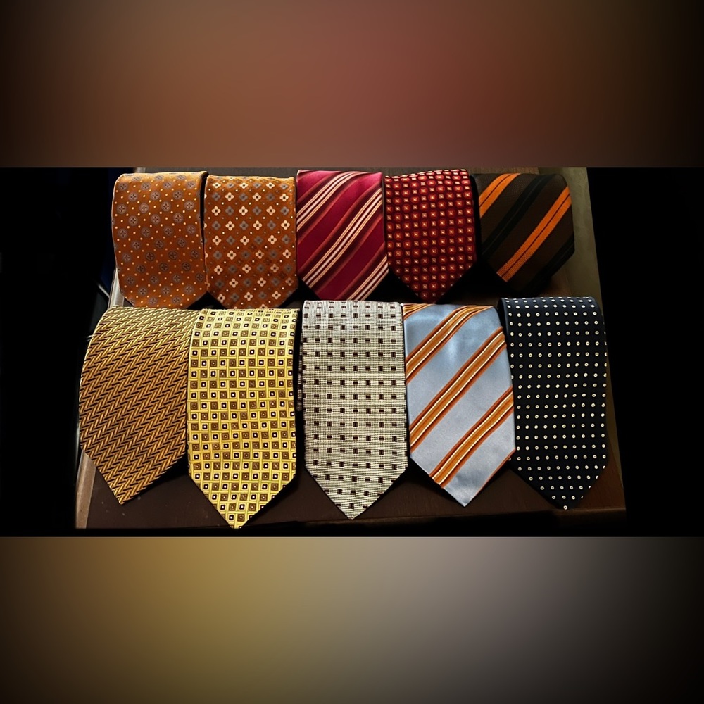 Ten Ermenegildo Zegna Ties